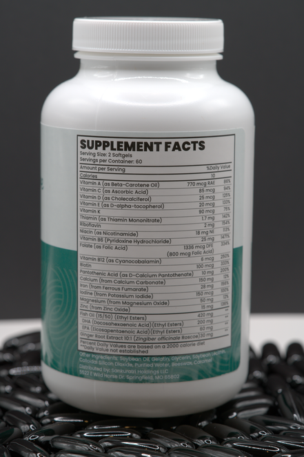 Essential Prenatal Vitamin (1 Pack) 2 Month Supply